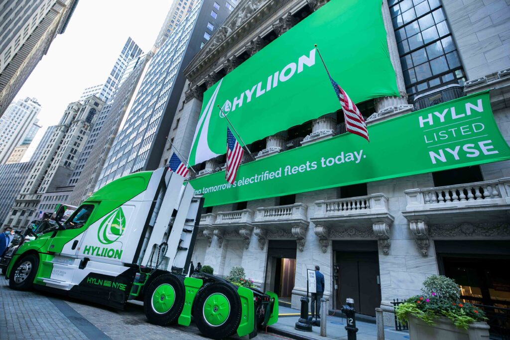 2020 - Hyliion lists on NYSE: $HYLN