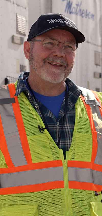 Ed Davis - Driver, Matheson, Inc